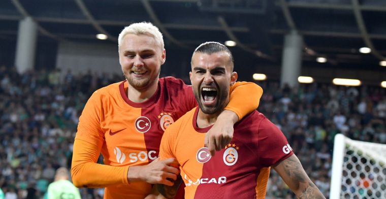 Galatasaray met debutanten Zaha en Angeliño niet langs Kayserispor (gesloten)