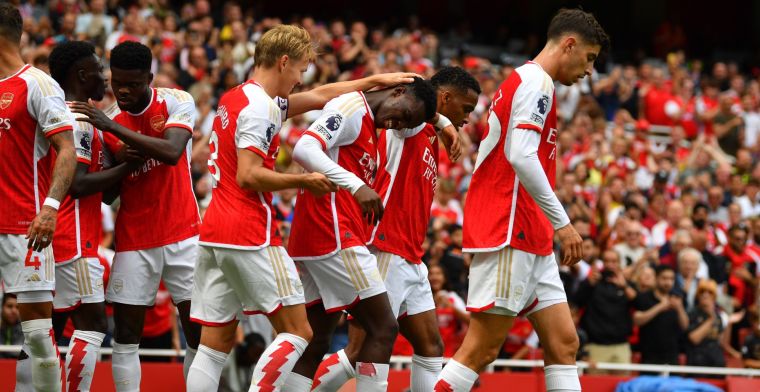 Arsenal wint seizoensopener van Forest, maar verliest Timber met blessure
