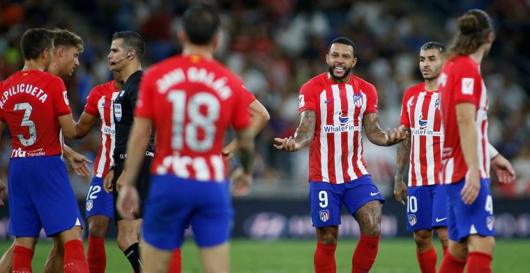 Memphis schiet Atlético met snoeiharde wereldgoal naar eerste zege van het seizoen