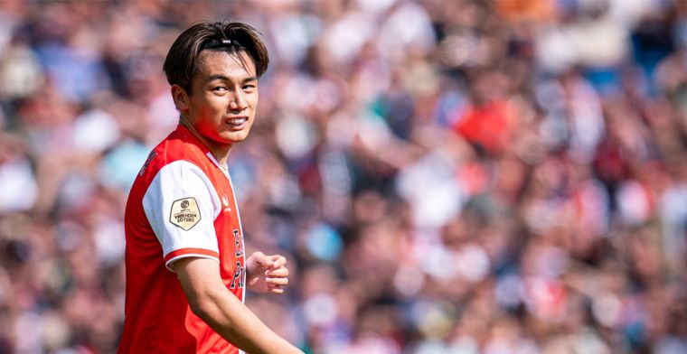 Feyenoord rekent af met Willem II in oefenduel, Ueda maakt eerste treffer