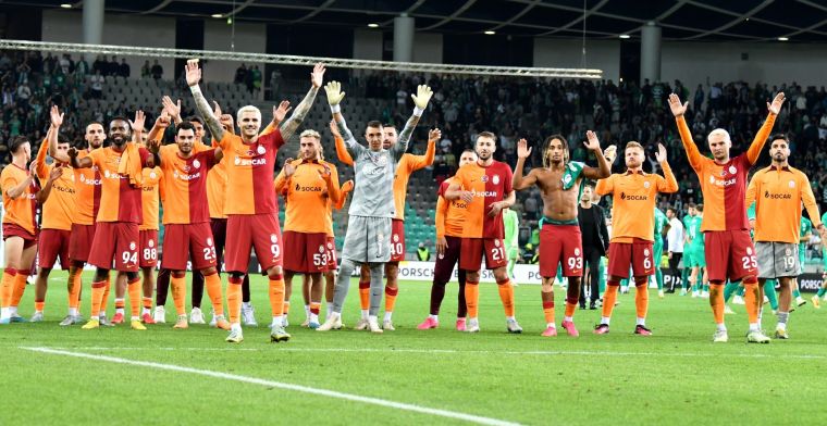 Galatasaray dankzij matchwinner Midtjsø (ex-AZ) met één been in CL-groepsfase