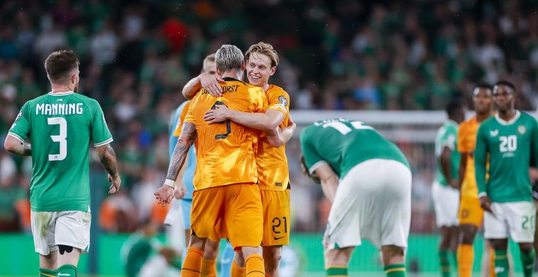 Ieren spotten met Nederlands 'totaalvoetbal': 'Maar Weghorst too hot to handle'