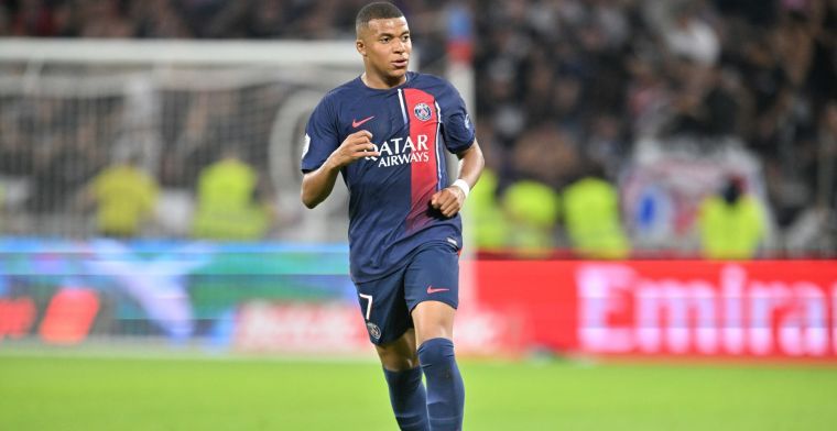 PSG krijgt gevoelige tik van Nice ondanks dubbelslag Mbappé
