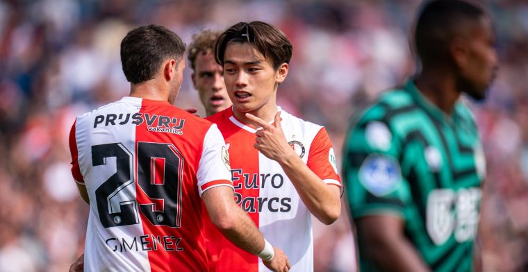'Goed nieuws voor Feyenoord uit ziekenboeg: Ueda mogelijk voor Atlético-uit terug'