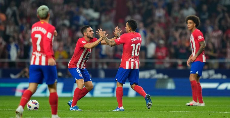 Atlético knokt zich knap terug tegen Cádiz en lijkt klaar voor duel met Feyenoord