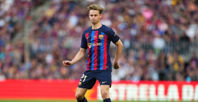 Bewondering voor Frenkie bij Barça: 'Toen hij mocht vertrekken, werd ik boos'