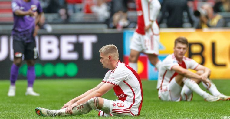 Ajax-fans kunnen wel door grond zakken na opmerking Steijn over Taylor