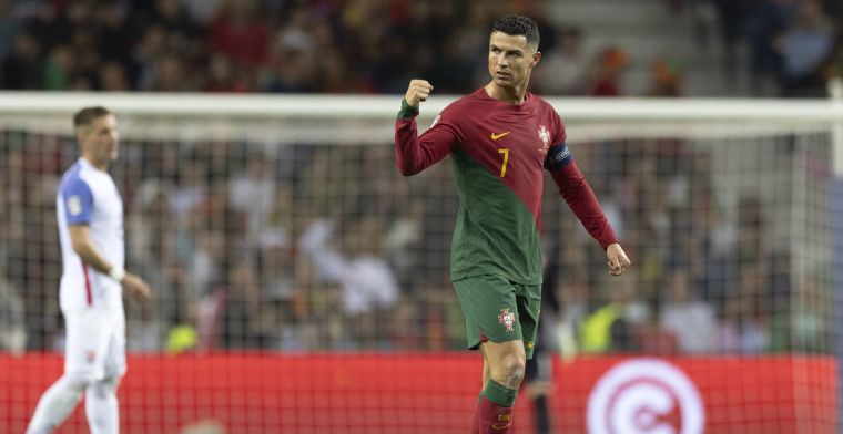 Ronaldo (38) wil blijven scoren en zet doelstelling: 'Ik denk dat ik dat ga halen'