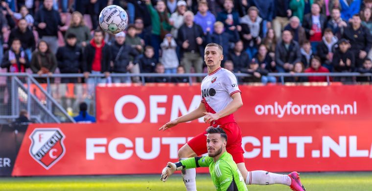 FC Utrecht-matchwinner: 'Zeker weten het belangrijkste doelpunt uit carrière'
