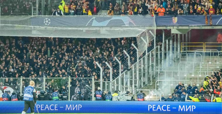 Ruim 20 lichtgewonden na rellen in Lens, PSV kan rekenen op nieuwe straf UEFA 