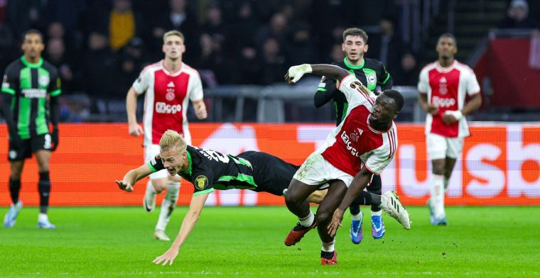 Ajax opnieuw onderuit tegen Brighton: Europa League-uitschakeling dreigt