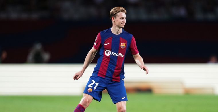 Barça heeft nieuws voor De Jong: 'We verlengen dit seizoen met niemand'