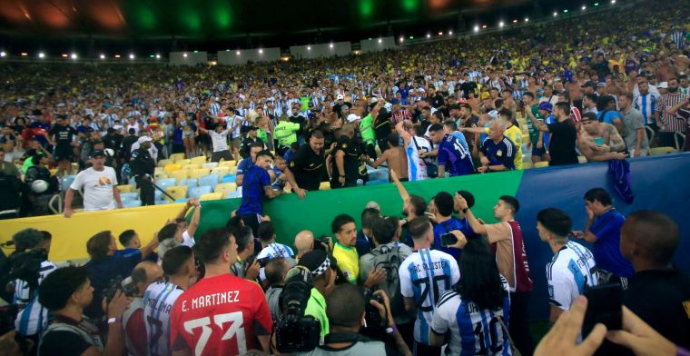 FIFA start disciplinaire procedure na gewelddadigheden bij Brazilië - Argentinië