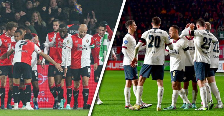 Spelersbattle: Feyenoord is PSV op papier de baas voor topper