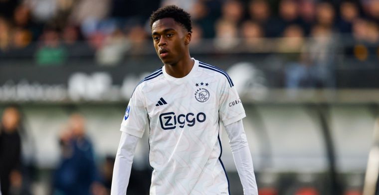 Ajax-debutant wil meer: 'Mijn volgende doel is aanhaken bij het eerste elftal'