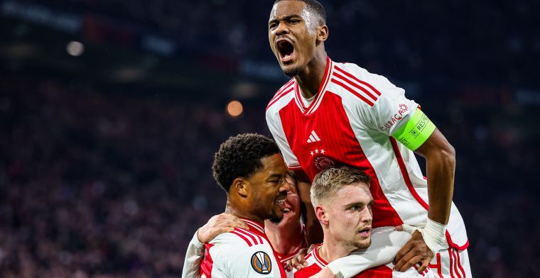 Ajax overwintert in Europa na dubbelslag van Akpom tegen AEK