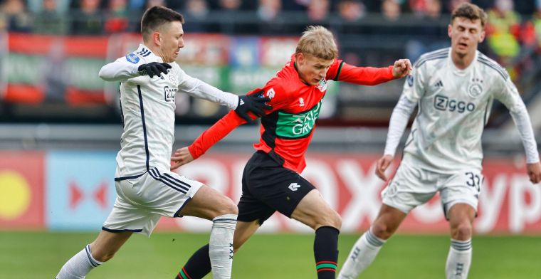 Luijckx en Vink oneens over toekomst NEC'er: 'PSV, Ajax, Feyenoord zou goed zijn'