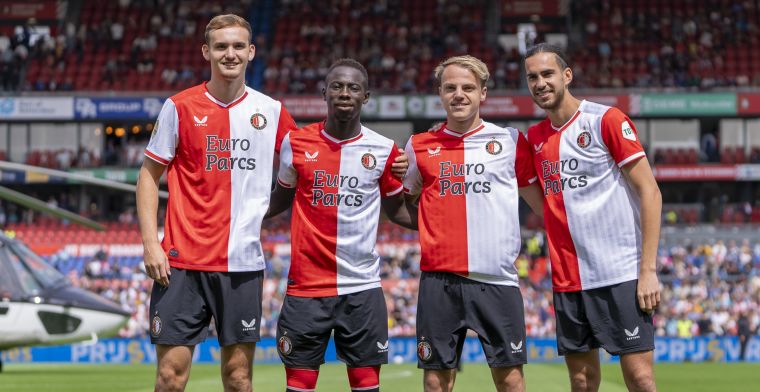 Feyenoord-duo ziet snel vertrek niet zitten: 'Je wordt veel beter op de training'