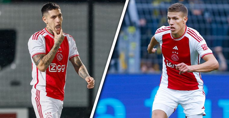 'Ajax geeft zoektocht naar nieuwe clubs op en houdt tweetal in Amsterdam'