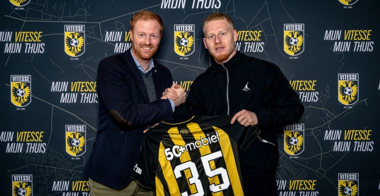 Meerdink verkiest Vitesse boven KKD: 'Puur gekozen voor de Eredivisie'