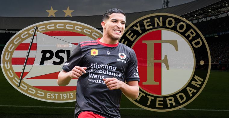 Transfersoap Driouech: 'PSV tast in het duister, Feyenoord kan transfer kapen' 