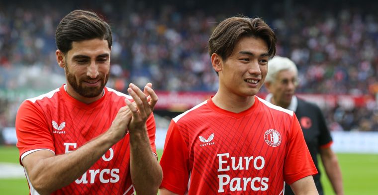 Feyenoord krijgt Ueda terug, Jahanbakhsh in extremis de held van Iran