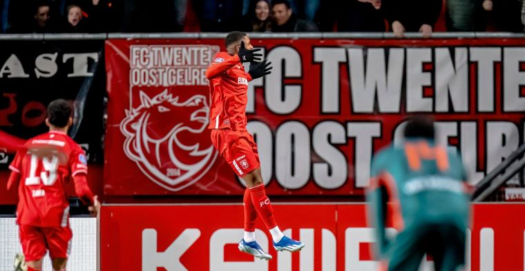 Boadu imponeert bij Twente-debuut: 'Ik had hem neer moeten trappen'