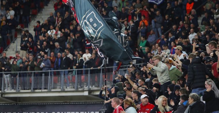 UEFA wijst AZ-beroep af: boete na ongeregeldheden rond Legia-thuis blijft staan
