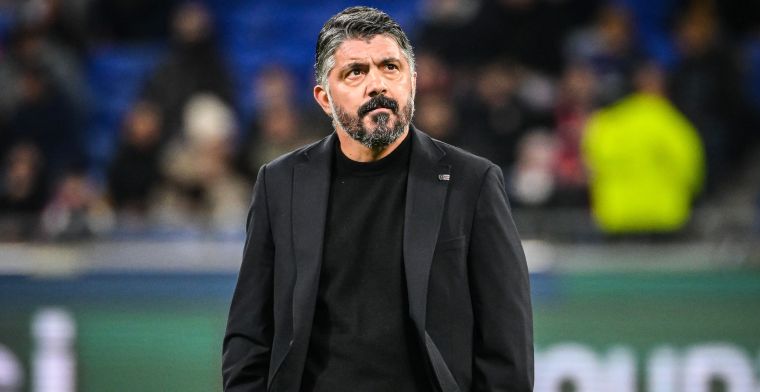 Marseille kan weer op zoek naar nieuwe trainer: Gattuso moet het veld ruimen 