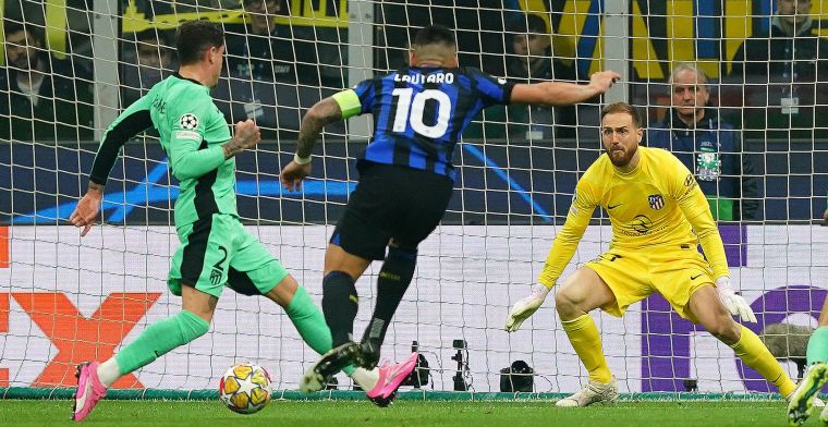 Inter verslaat Atlético in waar voetbalgevecht dankzij doelpunt Arnautovic 