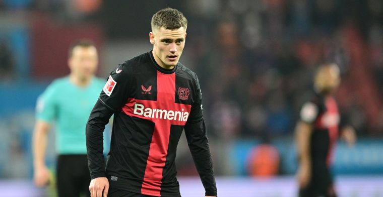 Leverkusen-ster stelt topclubs teleur: 'Hij zal tot die tijd blijven'