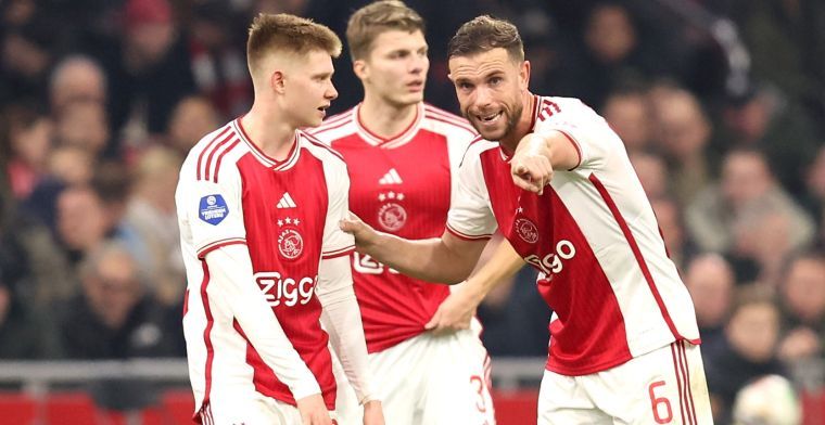 Henderson: 'Hopelijk pakken we dat snel op, dit is wel grote club die Ajax heet'