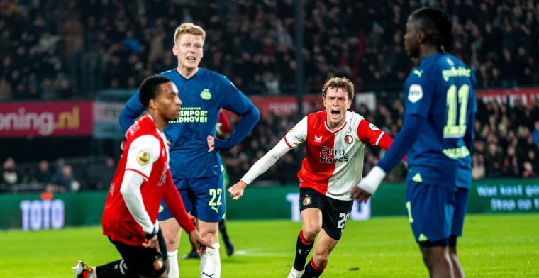 PSV-icoon waant zich niet veilig: 'Met zeven punten gaat Feyenoord jagen'
