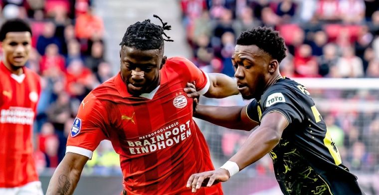 Babadi en Hato melden zich bij Feyenoord-talent Milambo na duel met PSV