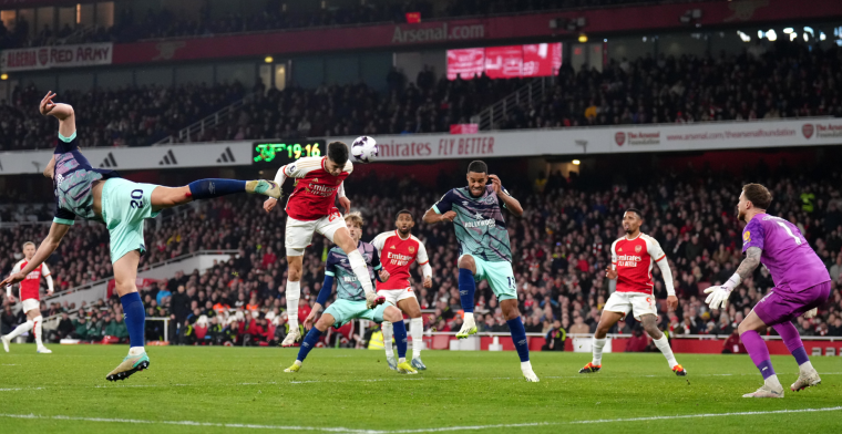 Arsenal pakt de koppositie in de Premier League: late treffer helpt Arteta