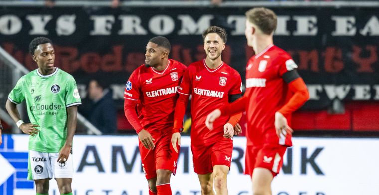 Sterk FC Twente maakt het zich moeilijk tegen Sparta, maar wint wel