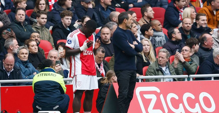 Ajax voorkomt nederlaag dankzij Brobbey, maar verliest grip op Europees ticket