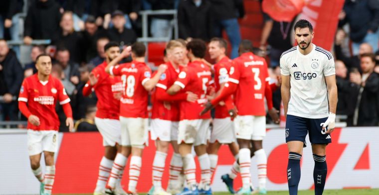 Wisseling van de wacht aanstaande: Ajax verliest ruim een miljoen aan PSV