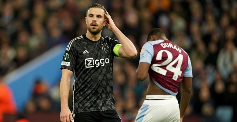 Henderson zucht na harde nederlaag Ajax: 'A tough one to take'