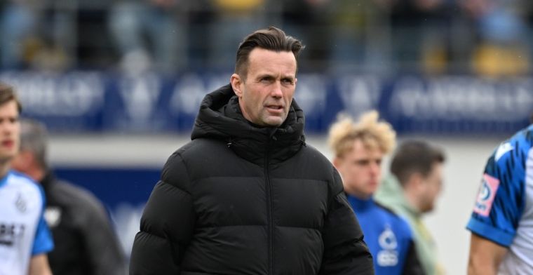 Club Brugge ontslaat hoofdtrainer vlak voor play-offs om kampioenschap