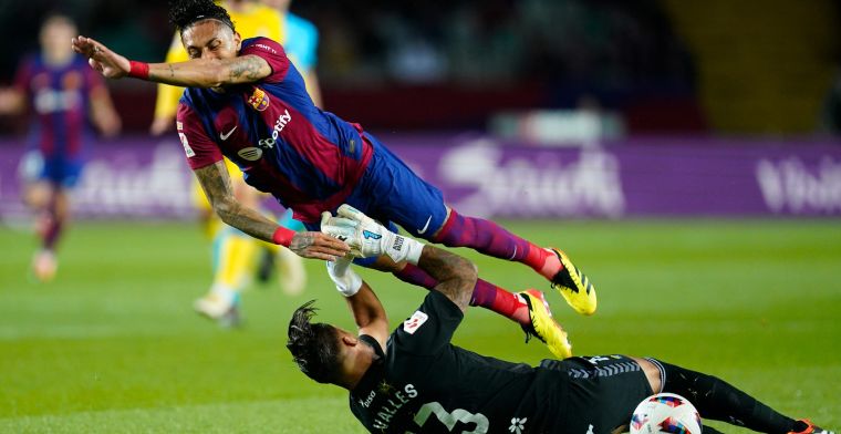 Barça boekt minimale zege na keiharde keeperstackle, hoofdrol Reijnders bij Milan