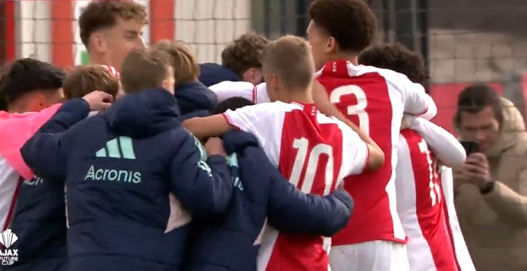 Ajax-talenten boeken revanche-overwinning en leggen beslag op Future Cup