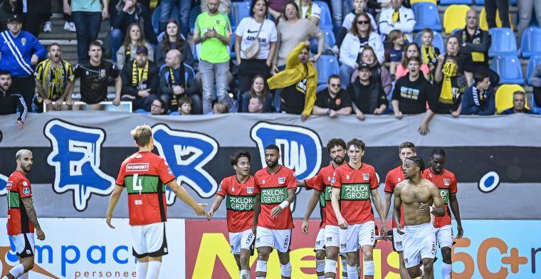 NEC dankt Hansen en deelt klap uit aan Vitesse in Gelderse derby