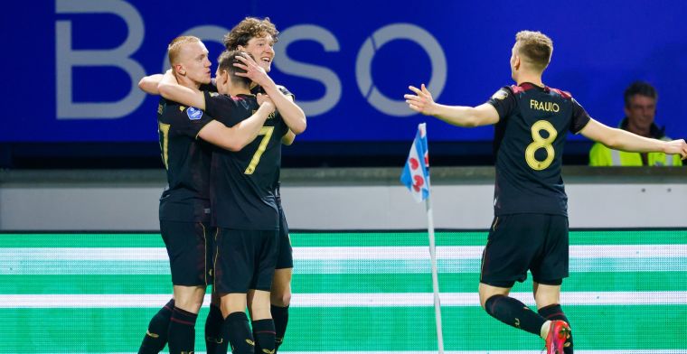 Ook Heerenveen heeft geen antwoord op Lammers: FC Utrecht wint in Friesland 