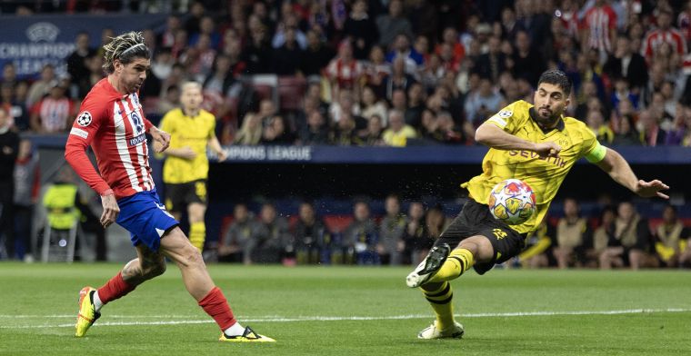 Haller houdt Dortmund in leven na heet avondje tegen Atlético