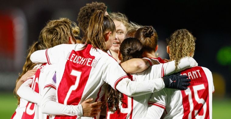 Zenuwslopend duel ten einde: Ajax Vrouwen bekerfinalist na zege op Feyenoord