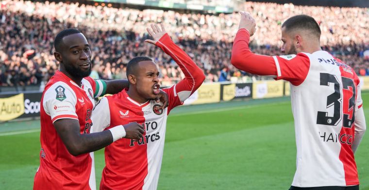 Feyenoord verovert veertiende KNVB Beker in turbulente finale tegen dapper NEC 