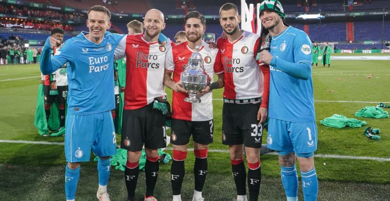Twee Feyenoord-spelers reageren vol lof onder post NEC: 'Respect voor jullie'