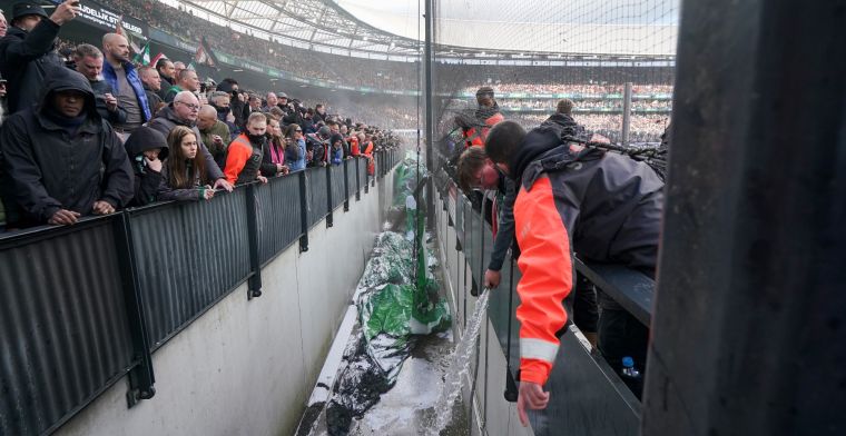 Feyenoord-brandblusser vreest voor toekomst: 'Gaat het een andere keer echt mis?'
