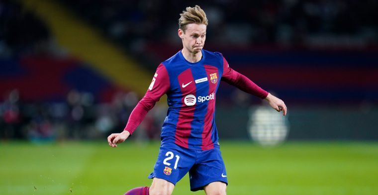 'Frenkie de Jong wil niet meewerken aan transferplan van Barcelona'